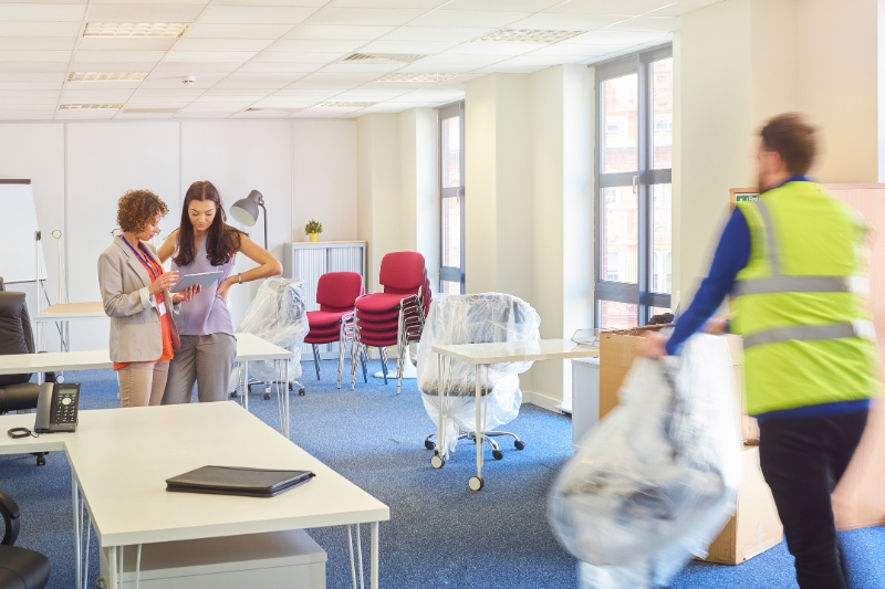 checklist para una mudanza de oficina
